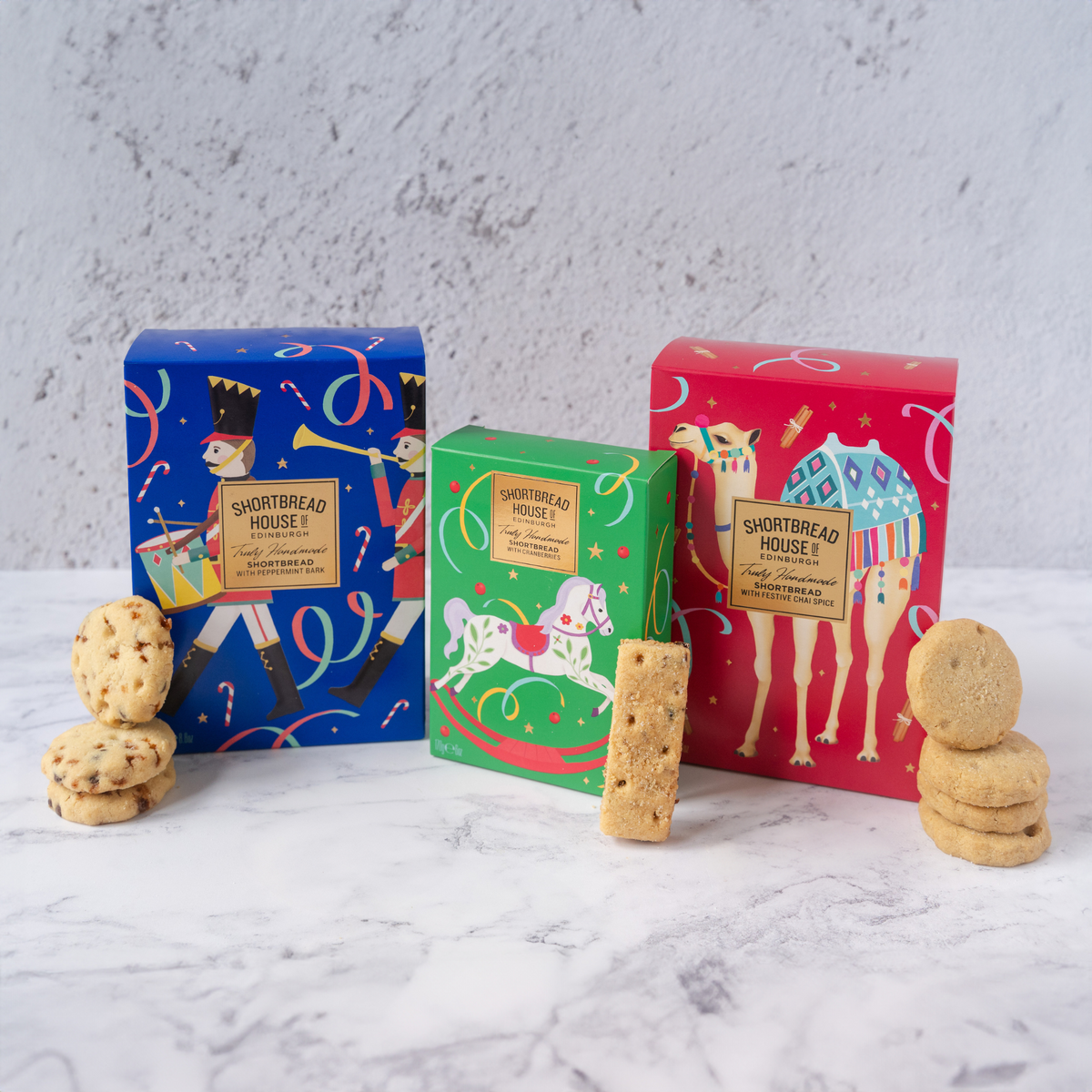 170g Truly Handmade Shortbread Fingers with Cranberries