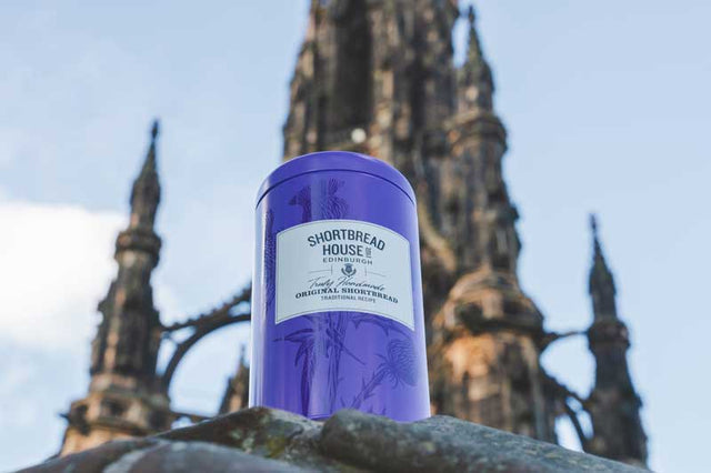 Scottish shortbread luxury gift tin