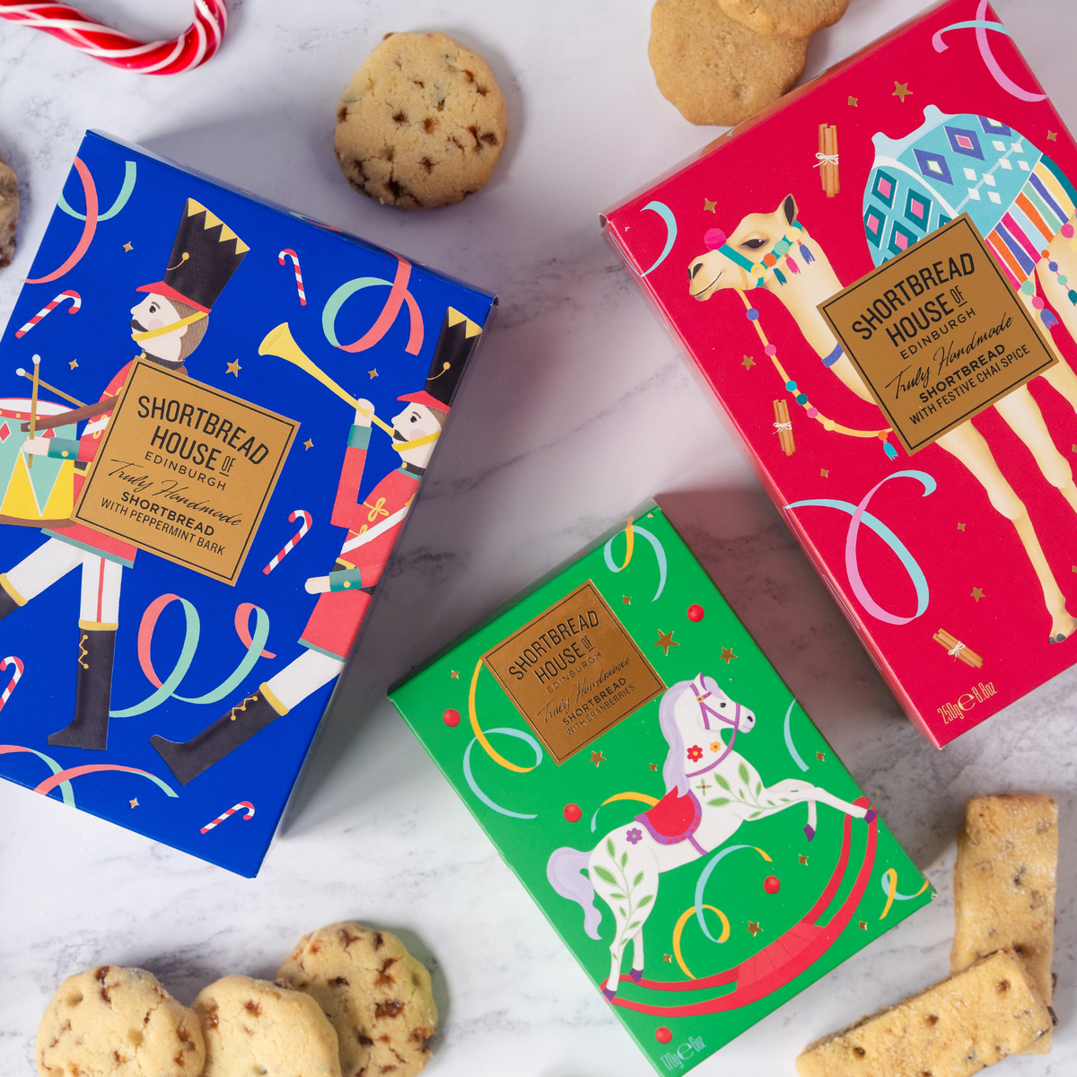 170g Truly Handmade Shortbread Fingers with Cranberries
