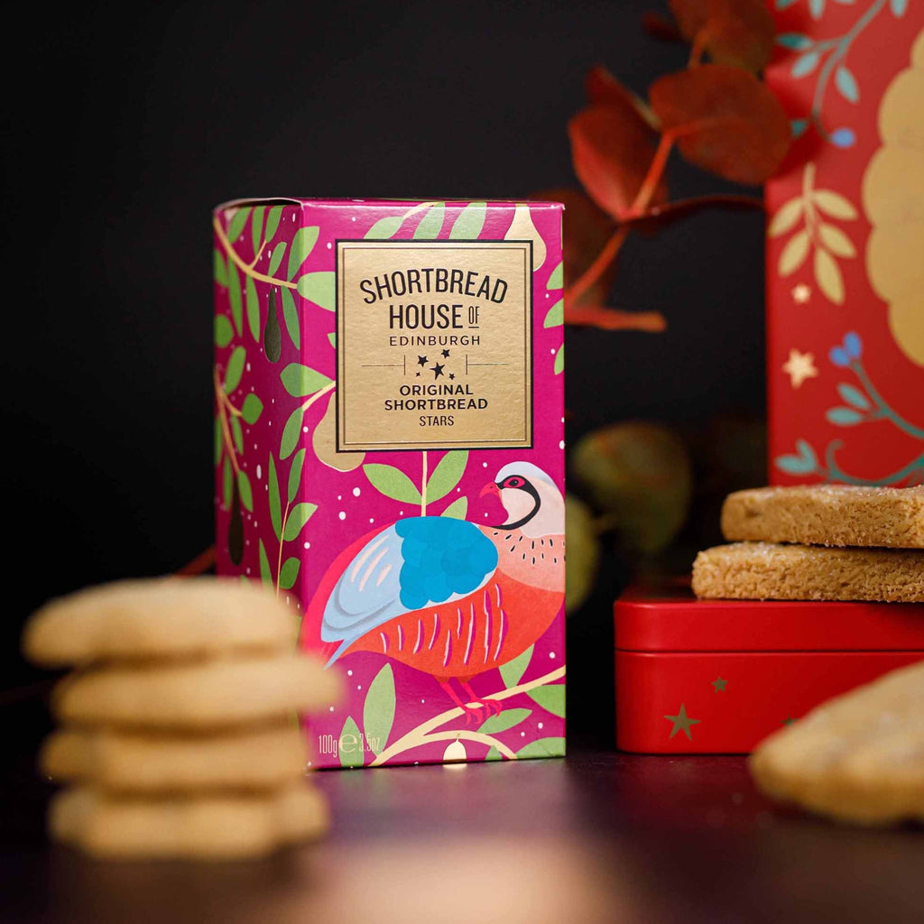 Scottish shortbread gift box