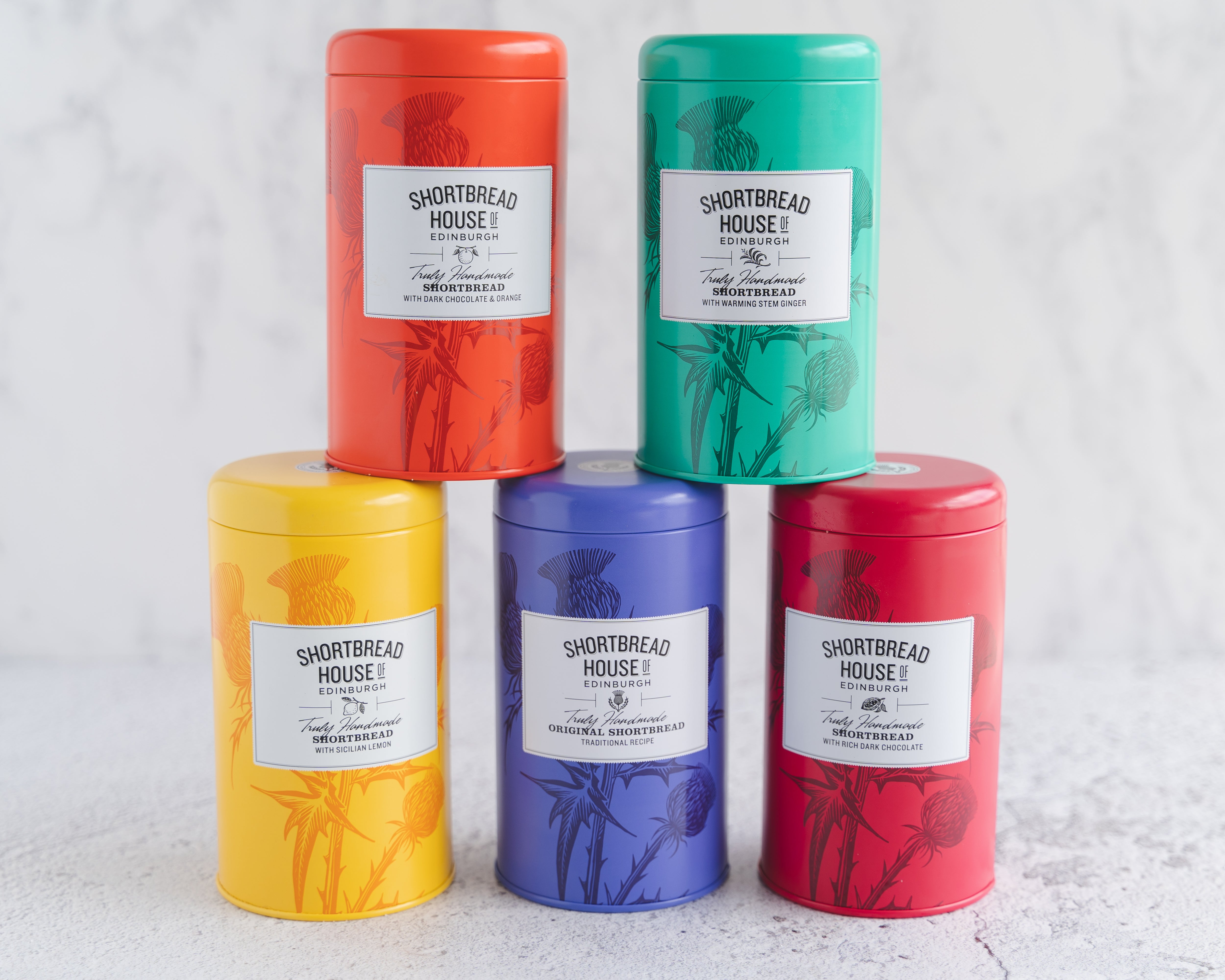 TWELVE x 140g Shortbread Gifting Tins – Shortbread House of Edinburgh