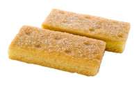 2 shortbread finger biscuits